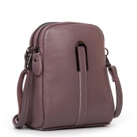 Молодежный клатч из кожи ALEX RAI 88089 purple