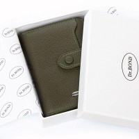 Женский кожаный кошелек Classik  DR. BOND WN-23-17 green