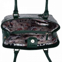 Женская кожаная сумка Ashwood C54 Green (Зеленый)