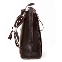 Женский кожаный рюкзак ALEX RAI 8629 brown