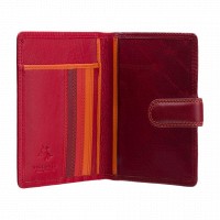 Кожаная обложка для паспорта Visconti rb75 red m