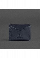 Кожаная визитница BlankNote  5.0 темно-синяя BN-KK-5-NAVY-BLUE