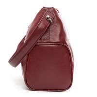 Женская кожаная сумка классическая ALEX RAI 91007-9 bordo