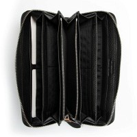 Женский кожаный кошелек Bright DR. BOND W201 black