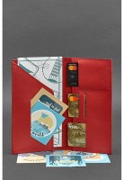 Женский кожаный тревел-кейс BlankNote 3.1 Красный BN-TK-3-1-RED