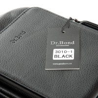 Мужская сумка-планшет из экокожи DR. BOND 3010-1 black