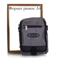 Мужская спортивная сумка  VONEPOLAR  W5077-grey