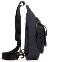 Мужская тканевая сумка-слинг Lanpad 0936 blue бол