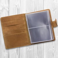 Картхолдер из кожи HiArt CH-06 Shabby Dingo