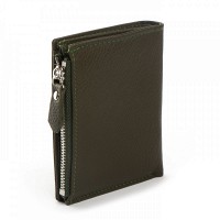 Женский кожаный кошелек Classik  DR. BOND WN-23-10 green