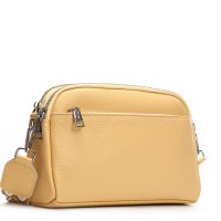 Женская кожаная сумка ALEX RAI 8960 yellow