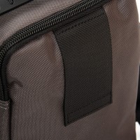 Мужская небольшая сумка через плечо и пояс Lanpad 3790 grey