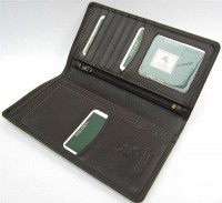 Портмоне Visconti BIG BEN HT-12 коричневое из натуральной кожи