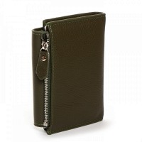 Женский кожаный кошелек Classik  DR. BOND WN-23-12 green