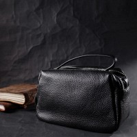 Молодежная женская кожаная сумка через плечо Vintage 22343