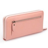 Женский кожаный кошелек Bright DR. BOND W201 pink purple