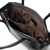 Женская кожаная сумка ALEX RAI 00109 black