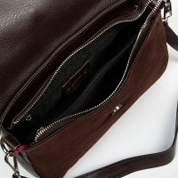 Женская замшевая сумка ALEX RAI 3002-9M brown