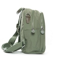 Женский тканевый рюкзак Jielshi MZ-917 d.green