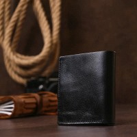 Мужской кожаный кошелек Shvigel 16502