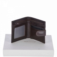 Мужской кожаный кошелек Ashwood 1222 VT Brn