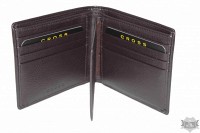Мужское кожаное коричневое портмоне CROSS INSIGNIA AC248364B-2