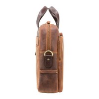 Мужская кожаная коричневая сумка Visconti TC84 Hugo (Tan Merlin)