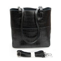 Женская кожаная сумка ALEX RAI 9384-1 black