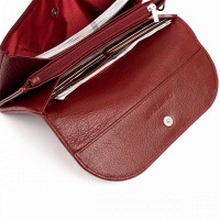 Женский кожаный клатч ST Leather 19318 Бордовый