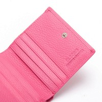 Женский кожаный кошелек Bright DR. BOND WS-219 plum-red