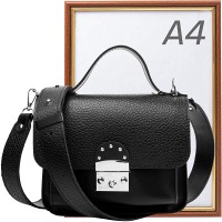 Женская кожаная сумка ETERNO AN-KK152-black-1