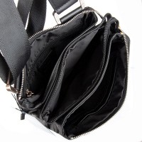 Мужская кожаная сумка через плечо BRETTON 5579-3 black