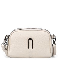 Женский молодежный кожаный клатч ALEX RAI 99101 white