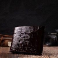 Кожаный мужской турецкий кошелек BOND 21990