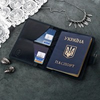  Обложка для паспорта BlankNote 3.0 «Инди» Ночное небо