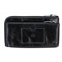 Черная борсетка Piquadro Blue Square (AC2925B2_N)