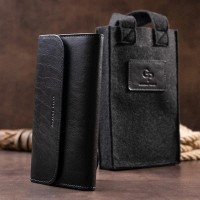 Мужской кожаный кошелек-борсетка Grande Pelle 11298