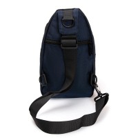 Мужская тканевая сумка-слинг Lanpad 63746 blue
