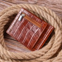Мужской кожаный зажим для купюр KARYA 21418 