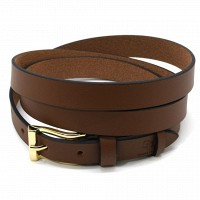 Женский кожаный ремень ручной работы GP Grande Pelle 22370040033 