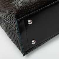 Женская кожаная сумка ALEX RAI 9387 black