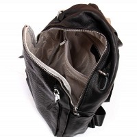 Женская кожаный рюкзак ALEX RAI 8907-9 black