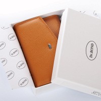 Женский кожаный кошелек Classik  DR. BOND WN-23-18 yellow