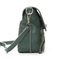 Женская кожаная сумка ALEX RAI 8793-9 blue-green