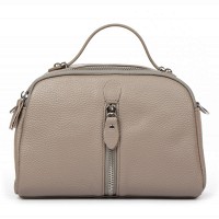 Женский молодежный кожаный клатч ALEX RAI 2906 L-grey