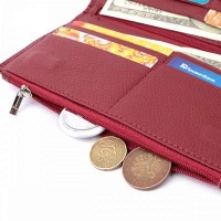 Женский лаковый кожаный кошелек ST Leather 22715 