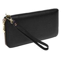 Женский кожаный кошелек Keizer K12707-black