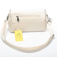 Женская кожаная сумка ALEX RAI 99129 white