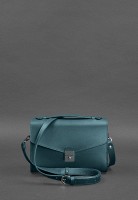 Женская кожаная сумка-кроссбоди Lola  BlankNote зеленая BN-BAG-35-MALACHITE