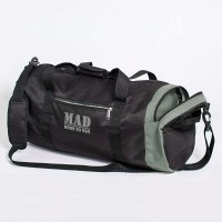 Спортивная сумка зеленая с черным MAD 40L